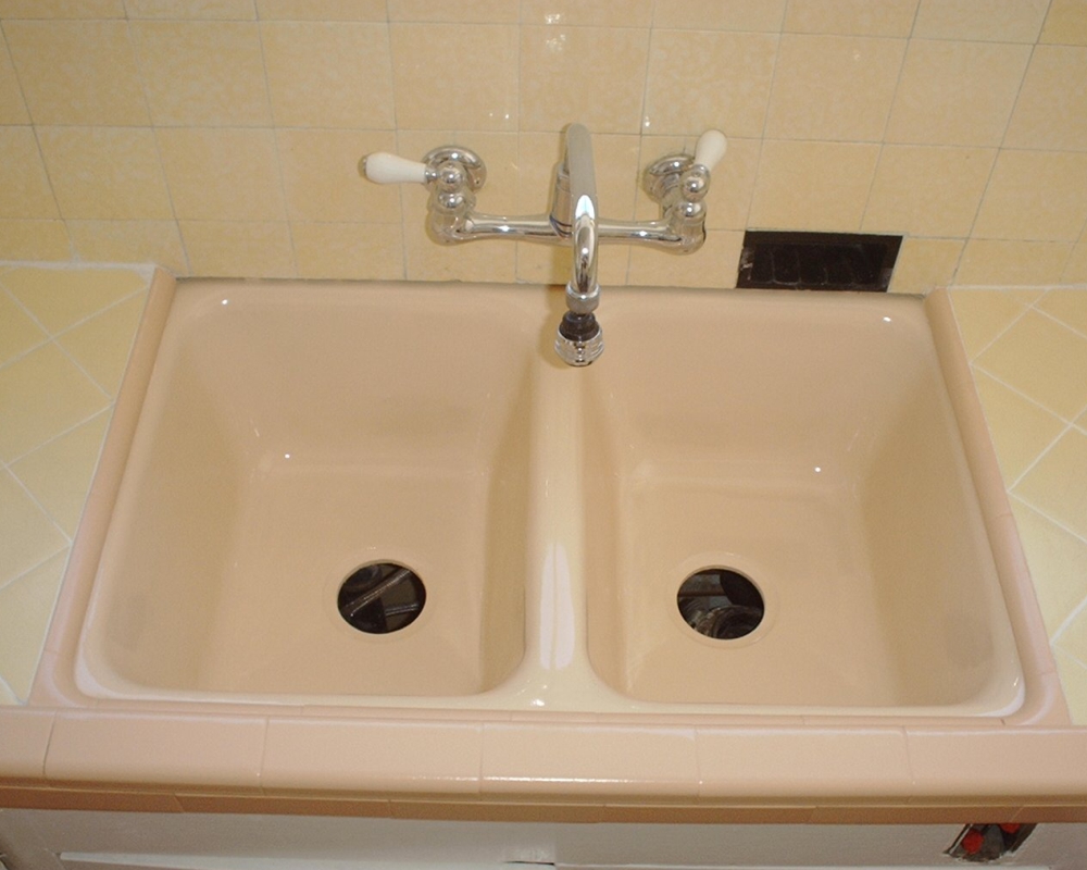 kitchen sink reglazing cost