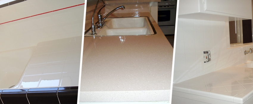 bathroom countertop reglazing